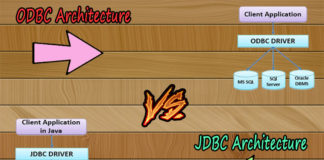Difference Between ODBC and JDBC