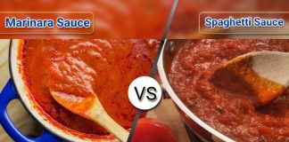 Difference Between Marinara And Spaghetti Sauce