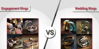 Difference Between Engagement And Wedding rings