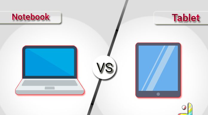 Difference Between Notebook And Tablet