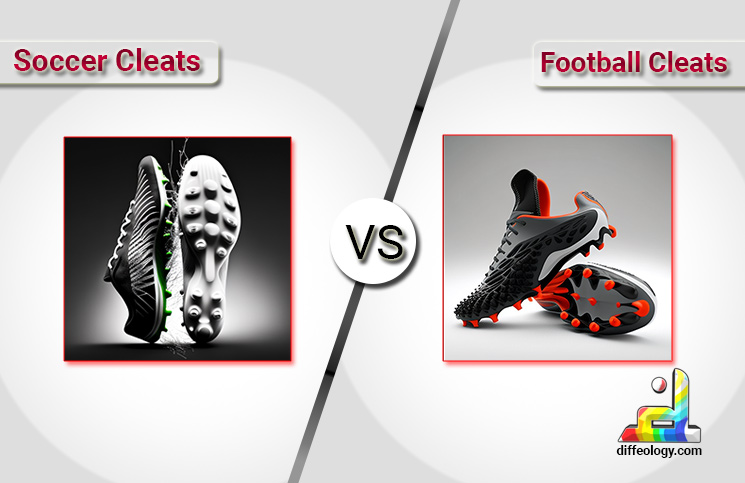 What Is The Difference Between Football And Soccer Cleats?  