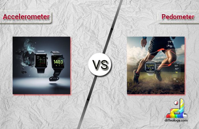 Difference Between Accelerometer and Pedometer