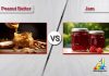Difference Between Peanut Butter and Jam