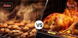 Difference between Baking And Broiling