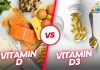 Difference Between Vitamin D and D3