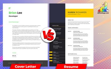 Difference Between A Cover Letter and A Resume