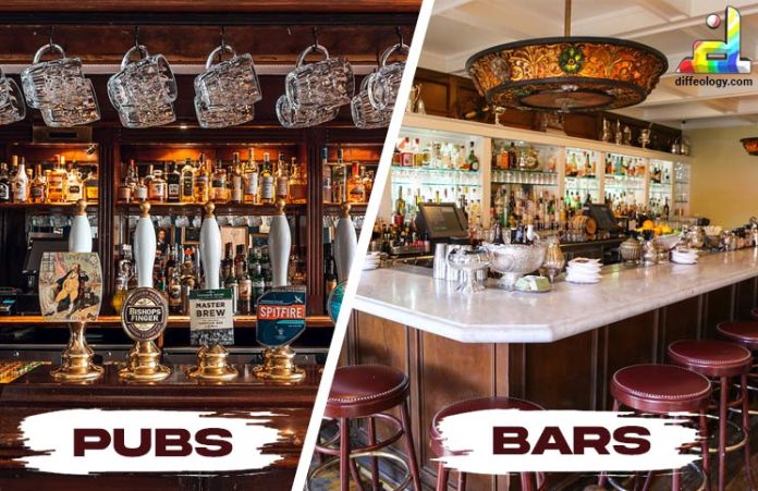 Difference Between Pubs and Bars