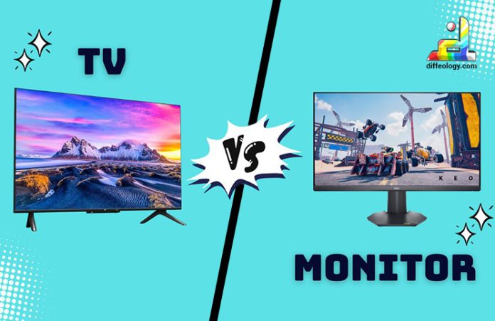 Difference Between TV and Monitor