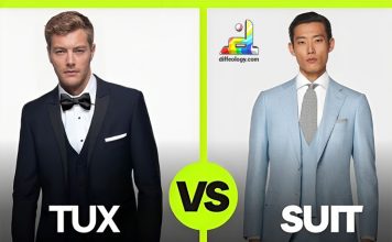 Difference Between Tuxedo and Suit