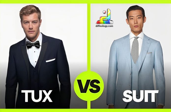 Difference Between Tuxedo and Suit