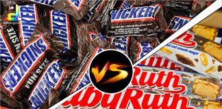 Difference Between Snickers and Baby Ruth