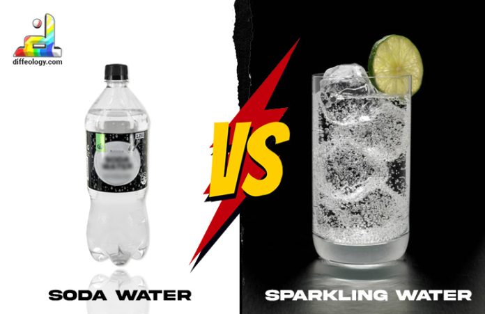 Difference Between Soda Water and Sparkling Water