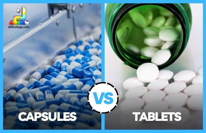 Difference Between Capsules and Tablets