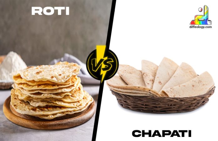 Difference Between Roti and Chapati