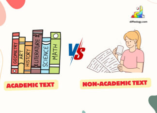 Difference Between Academic Text and Non Academic Text