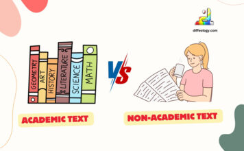 Difference Between Academic Text and Non Academic Text