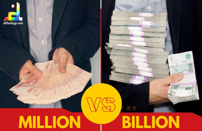 Difference Between Million and Billion