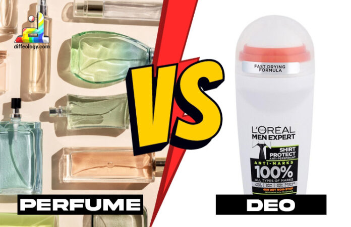 Difference Between Perfume and Deo