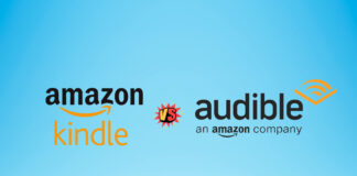 Difference between Kindle and Audible