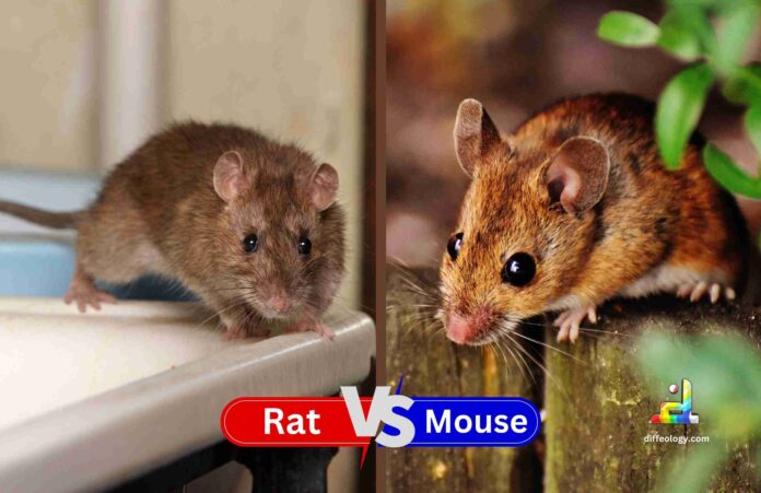 Difference Between Rat and Mouse
