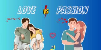 Difference Between Love and Passion