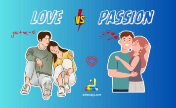 Difference Between Love and Passion