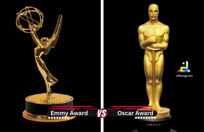 Difference Between an Emmy and an Oscar Award