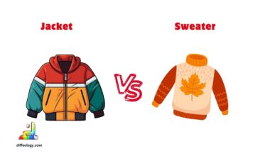 Difference between Jacket and Sweater