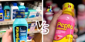 Difference Between Mylanta and Pepto Bismol