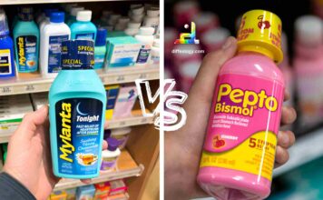 Difference Between Mylanta and Pepto Bismol