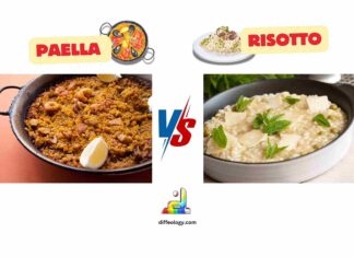 Difference Between Paella and Risotto