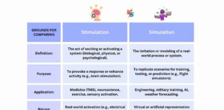 Difference Between Stimulation and Simulation
