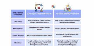 Difference Between Symbolic Interactionism and Social Constructionism