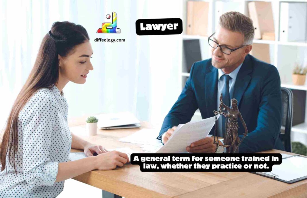 Difference Between Lawyer And Attorney Diffeology