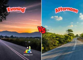 Difference Between Evening and Afternoon
