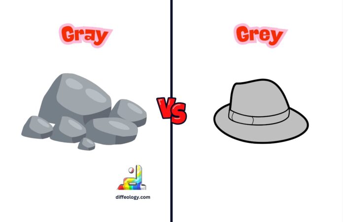 Difference Between Gray and Grey