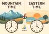 Difference Between Mountain Time and Eastern Time