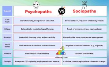 Difference Between Psychopaths and Sociopaths