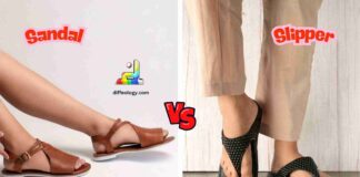 Difference Between Sandals and Slippers