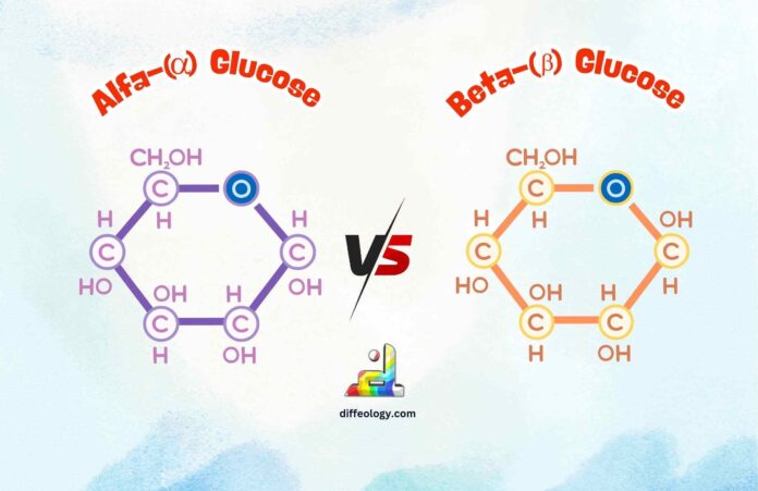Differences Between Alpha and Beta Glucose