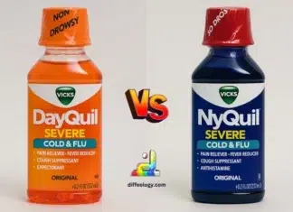 Difference Between DayQuil and NyQuil