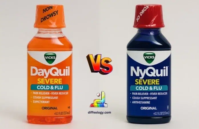 Difference Between DayQuil and NyQuil