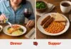 Difference Between Dinner and Supper