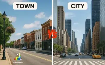 Difference Between Town and City