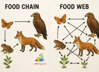 Difference Between Food Chain and Food Web