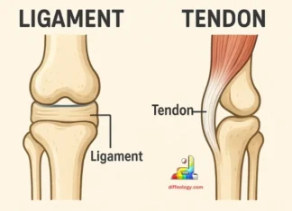 Difference Between Ligament and Tendon