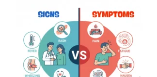 Difference Between Signs and Symptoms