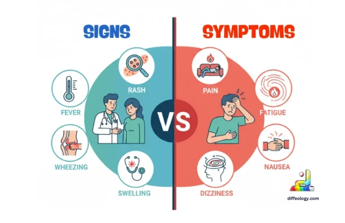 Difference Between Signs and Symptoms