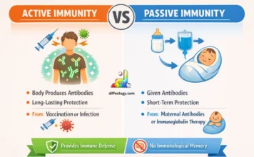 Difference Between Active and Passive Immunity