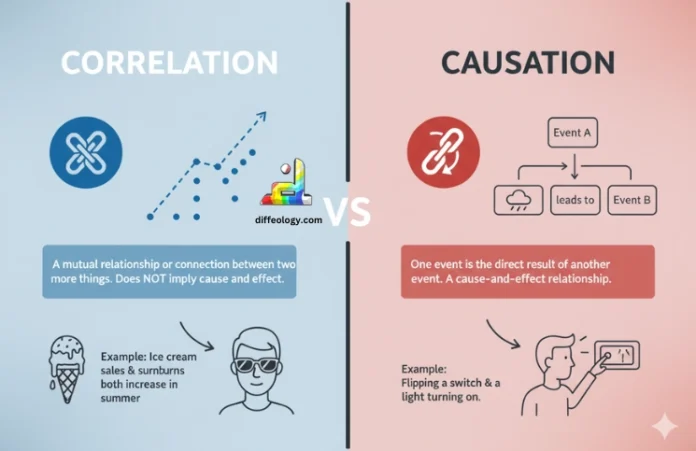 Difference Between Correlation and Causation